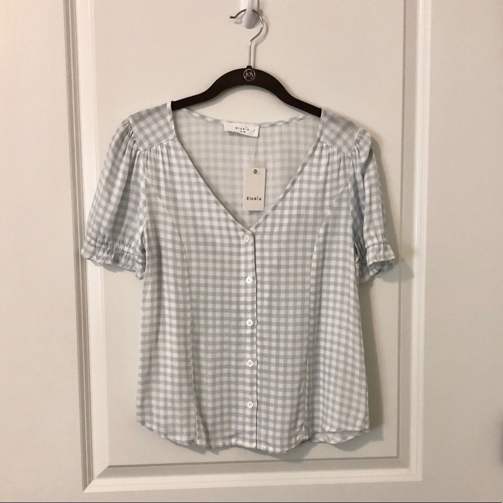 Elodie button down blouse